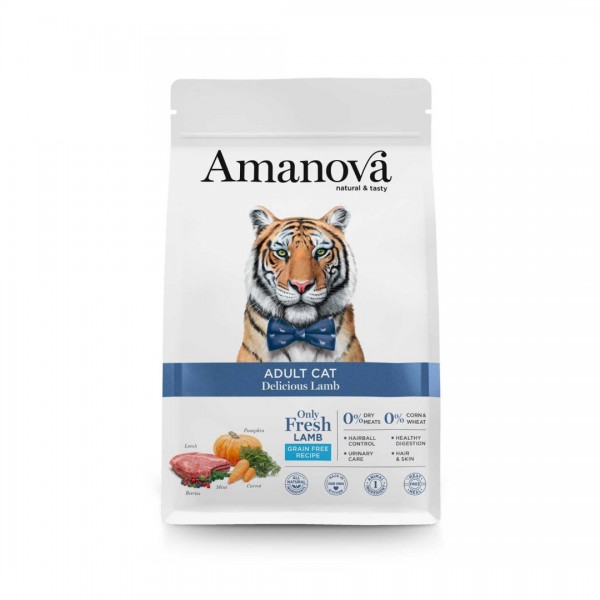 Amanova Sterilised Cat Delicious Lamb 1.5kg