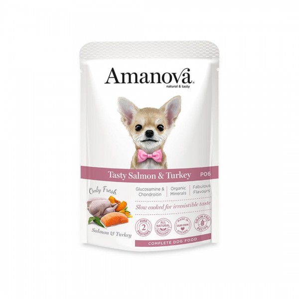 Amanova Tasty Salmon & Turkey 100gr