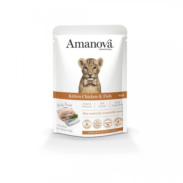 Amanova Kitten Chicken & Fish   85gr