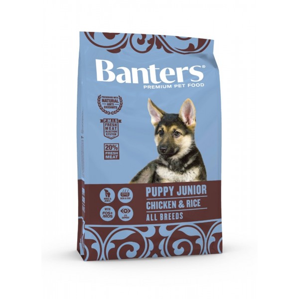Banters Puppy Junior Chicken And Rice 3kg