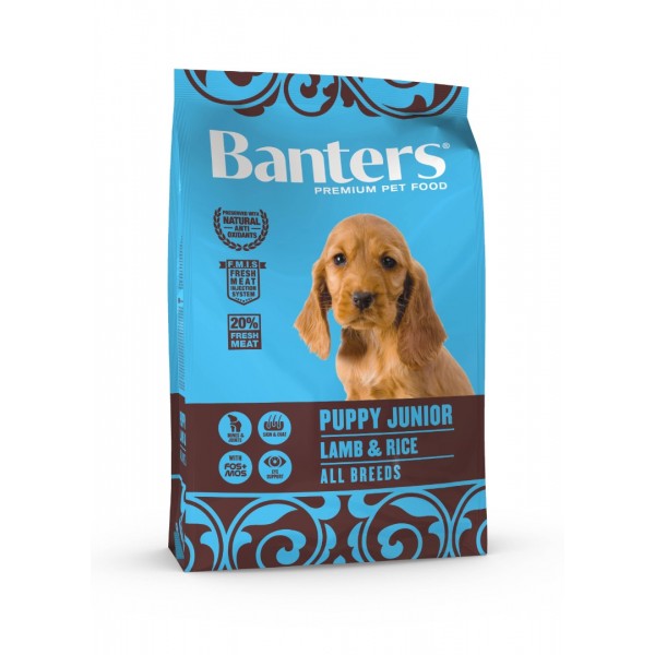 Banters Puppy Junior Lamb And Rice 3kg