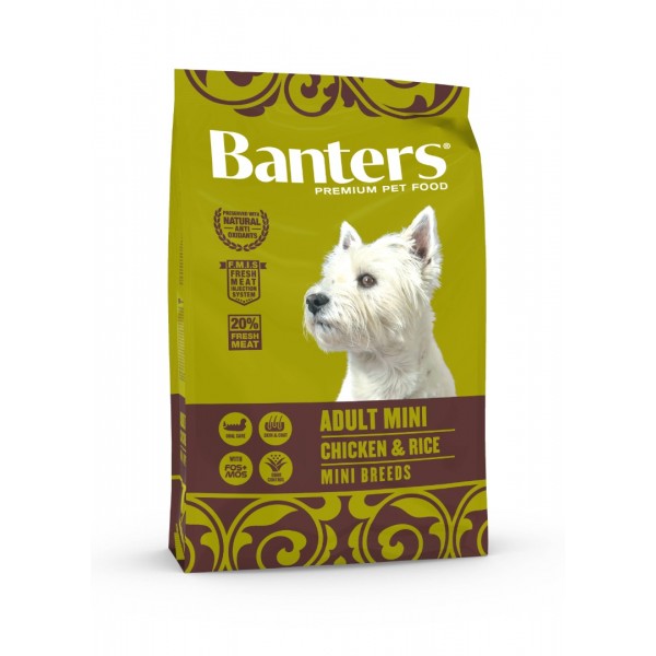 Banters Adult Mini Chicken And Rice 3kg