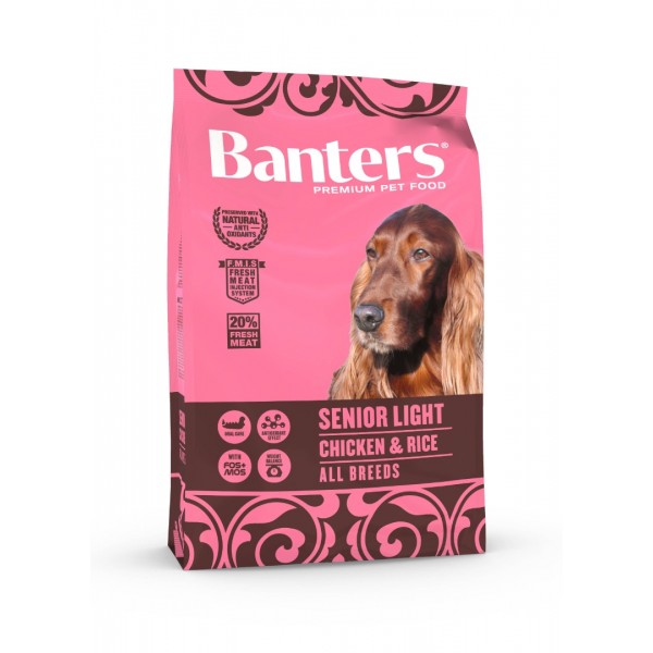 Banters Senior Light Chicken And Rice 3kg
