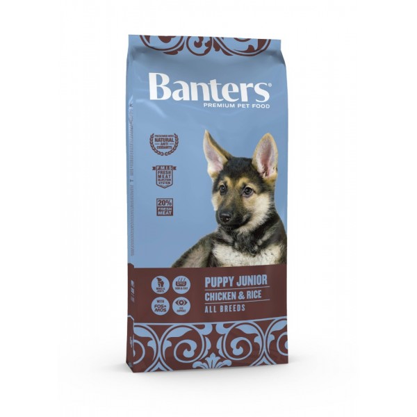 Banters Puppy Junior Chicken And Rice 15kg