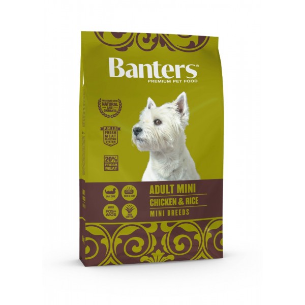 Banters Adult Mini Chicken And Rice 8kg
