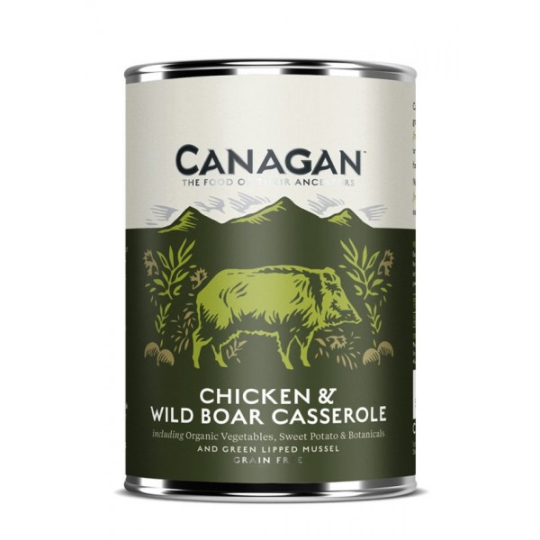 Canagan Chicken & Wild Boar Casserole 400gr