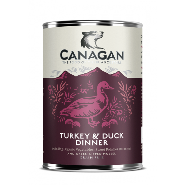 Canagan Turkey & Duck Dinner 400gr