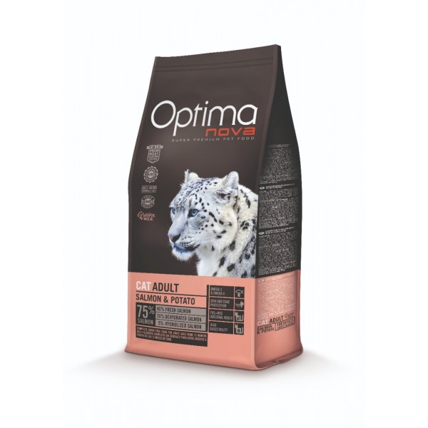 Optima Nova Cat Salmon and Rice 2kg