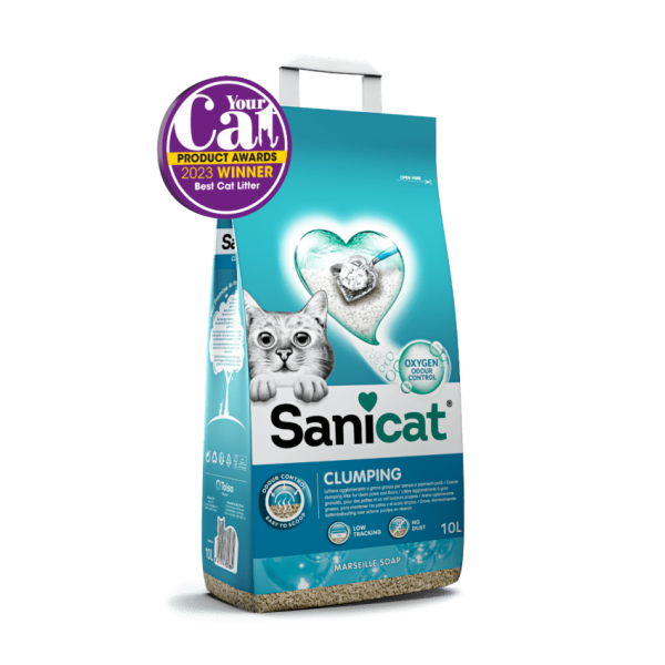 Sanicat Clumping White Active Marseille Soap 10L