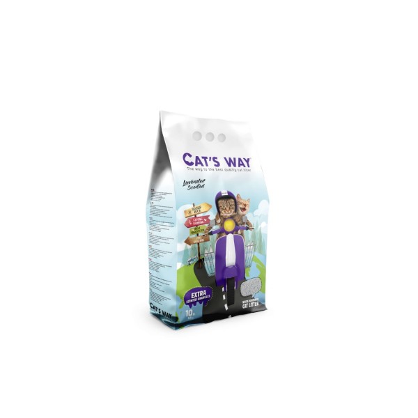 Cat's Way  Clumping Lavender 10lt