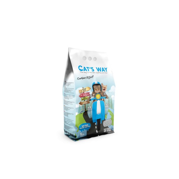 Cat's Way  Clumping  Carbon Effect 5lt