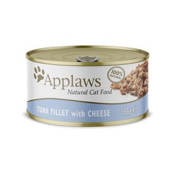 Applaws Natural Cat Tuna Fillet With Cheese 156gr