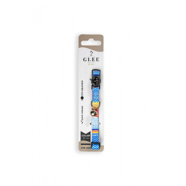 Glee Περιλαίμιο Γάτας Multicolor 10mmX30cm