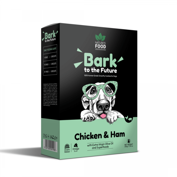 Bark To the Future Chicken & Ham 200gr