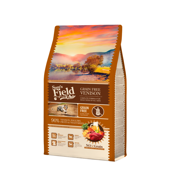 Sam’s Field  Adult  Grain Free Ελάφι 2.5kg