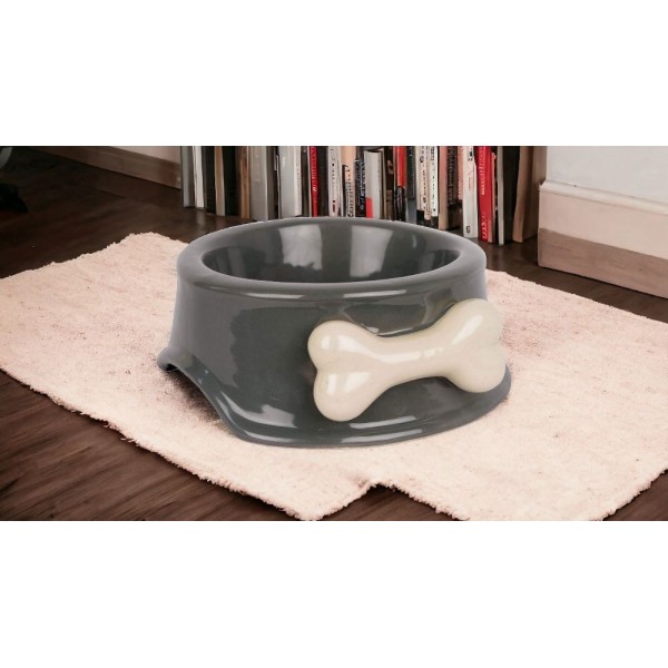 BANBURY& CO Ceramic Dog Feeding Bowl Large